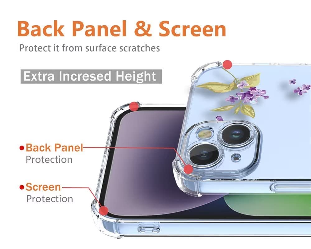 HAOYE Adatta per Cover OnePlus 11, Rugged Antiurto Trasparente