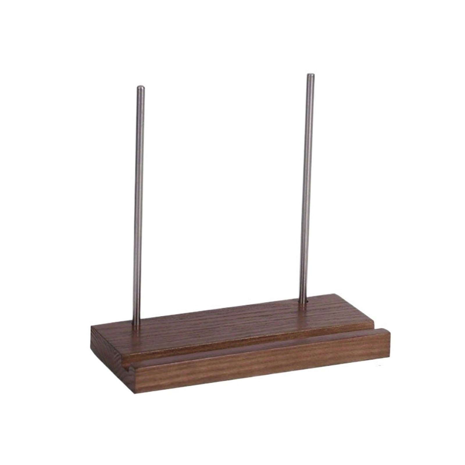 B3F7M4R9J2 CD stand Multi-functional Desktop Display Rack Wooden Vinyl Record Holder with Metal Supports