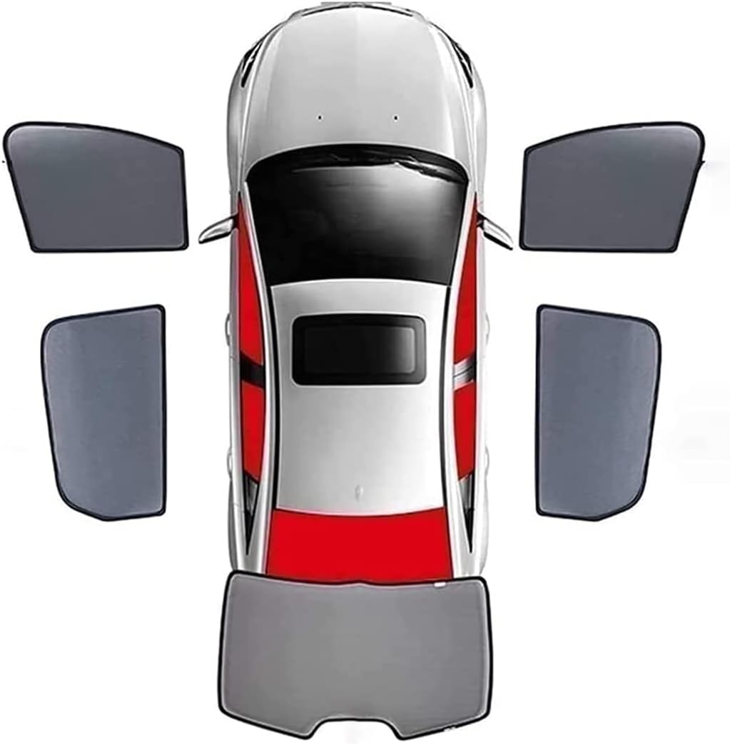 Car Window Shades for Odyssey 2010-2014, Front Rear Side Windows Solar/UV Protection Accessories, Magnetic adsorption Sun Shade, for Baby Children Dog