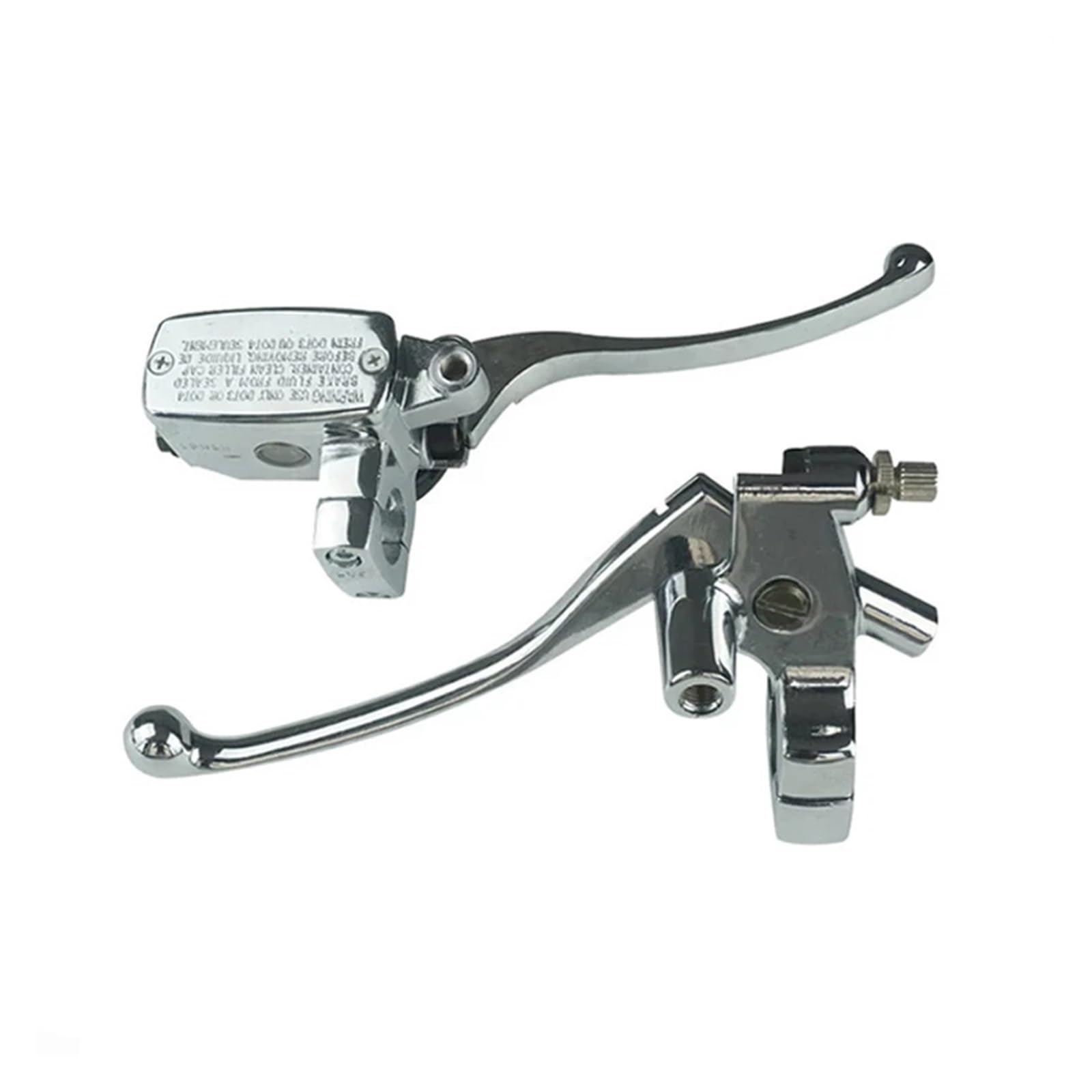 YWQJIOPM Motorcycle Brake Clutch Lever Universal 25MM Motorcycle Brake Clutch Lever Master Cylinder Reservoir for Steed 400 600 for Shadow 1100 for Magna 250 750