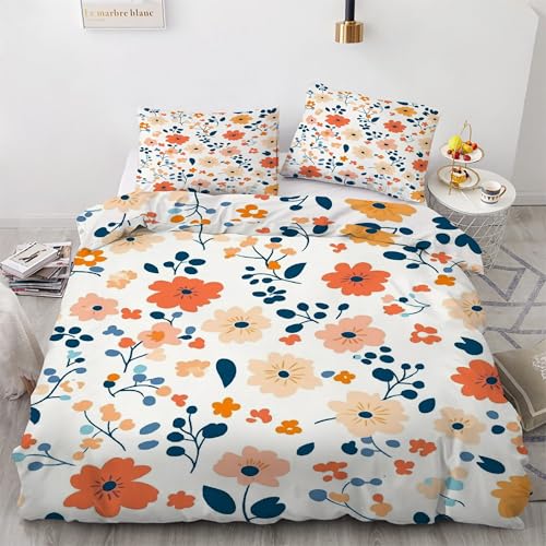 Housse de couette 240 x 260 microfibre douce avec fermeture éclair zip