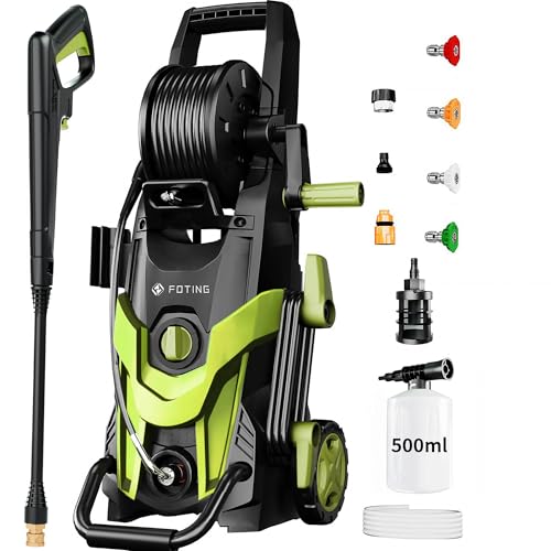 Pressure Power Washer 4500PSI with Nozzles and Foam Cannon