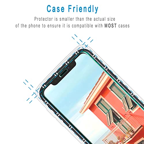 Hptech 2-Pack Tempered Glass For Apple Iphone 11, Iphone Xr [6.1-Inch] Screen Protector, Easy To Install, Bubble Free, 9H Hardness #TOP5