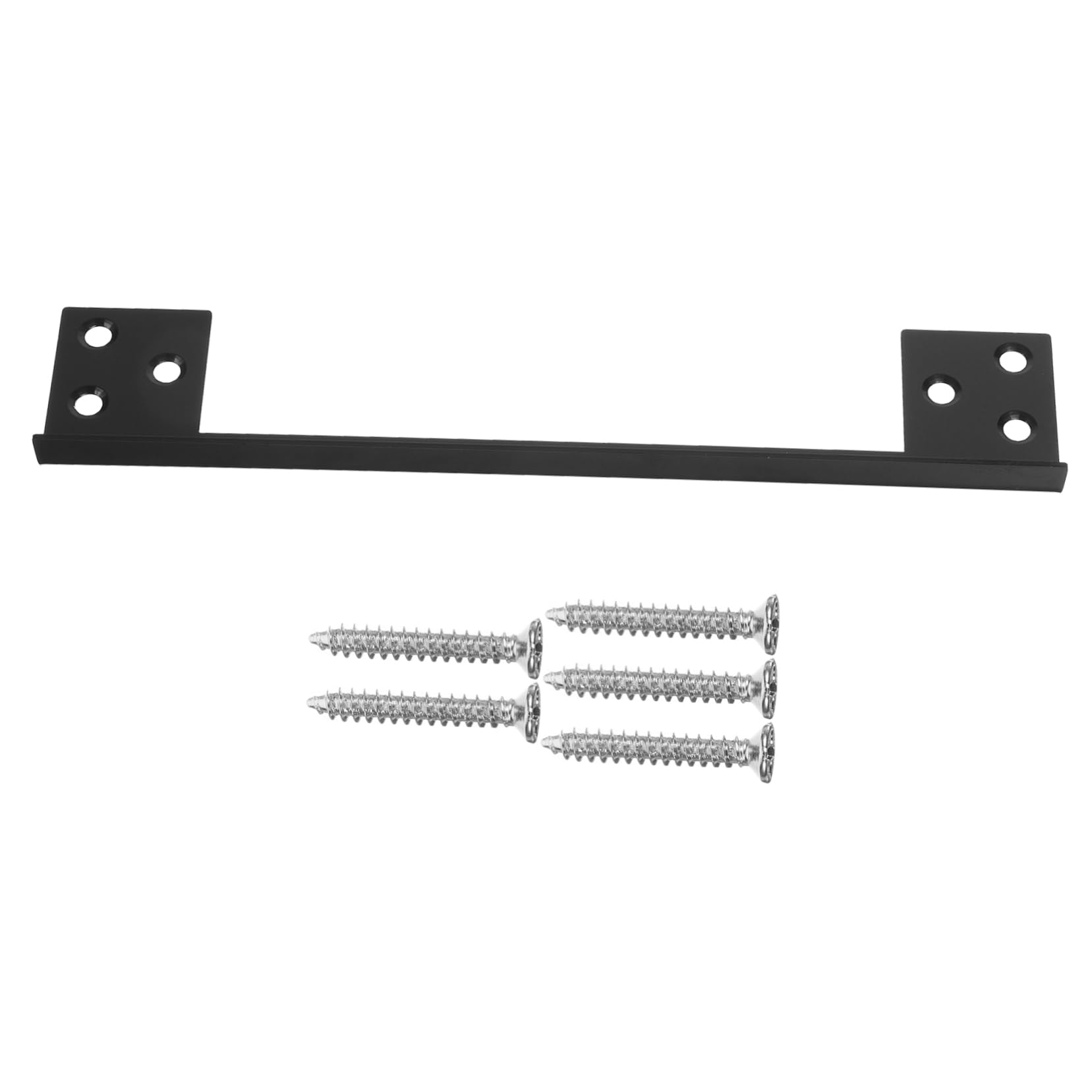 Artibetter 5piezas Protector De Puerta Latch De Inoxidable Cubierta De Seguridad Para Pestillos De Puertas Exteriores Instalación Rápida y Fácil Para Seguridad Adicional