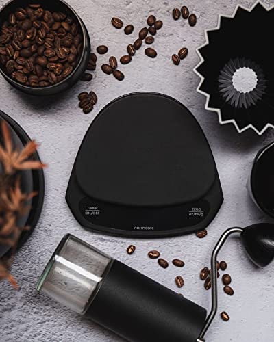 Normcore Coffee Scale, Espresso Scale, Pour Over Coffee Scales With Backlit Lcd Display And Protective Case - Digital Kitchen Scale - 2000G/0.1G High Accuracy Precision Multifunction Scale #TOP2