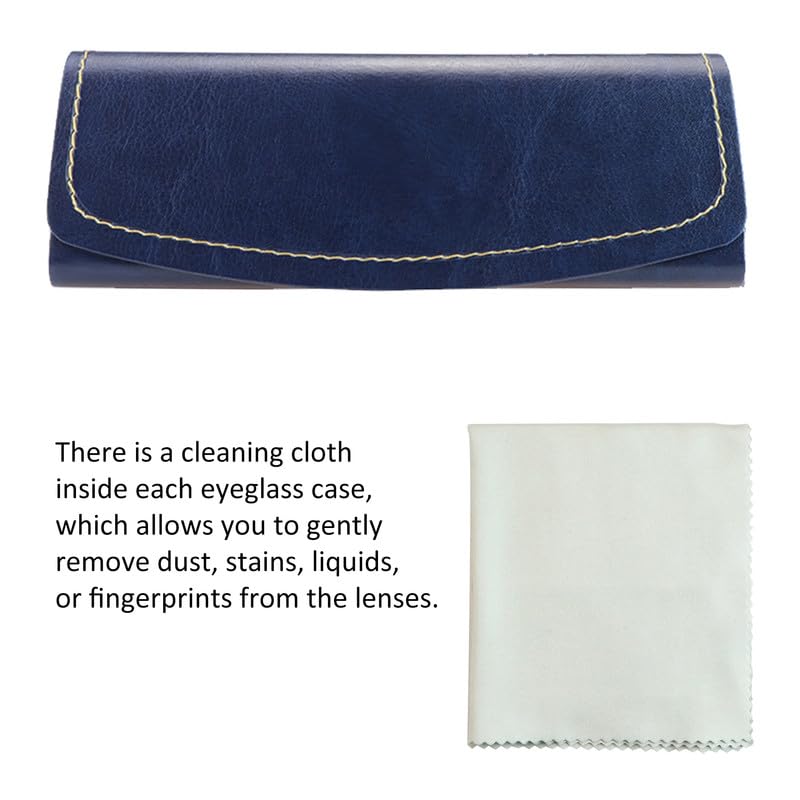 Image of VisionGlobal Hard Shell Eyeglass Case for Eyeglasses and Sunglasses for Men /Women and Kids