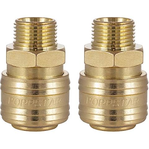 Conectores rapidos aire comprimido POPPSTAR, 2pzas Cover