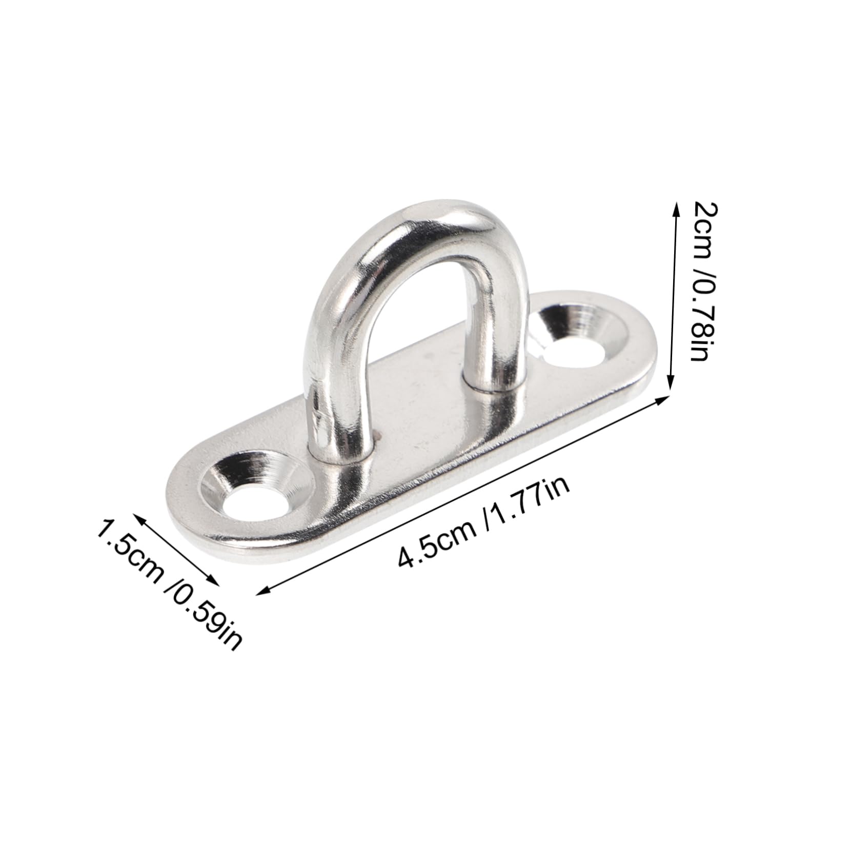 Garneck Outdoor Activity Ceiling Hooks 2 Pack Swing Hanger Accessories Easy Open Snap Hooks for