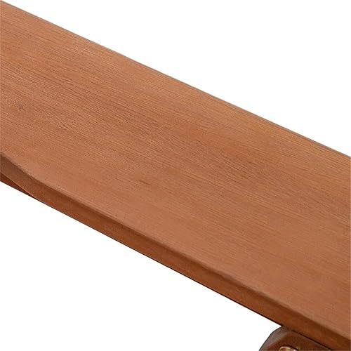 Miniatura 5 de Silla Adirondack de madera de eucalipto al aire libre de 34" W en natural