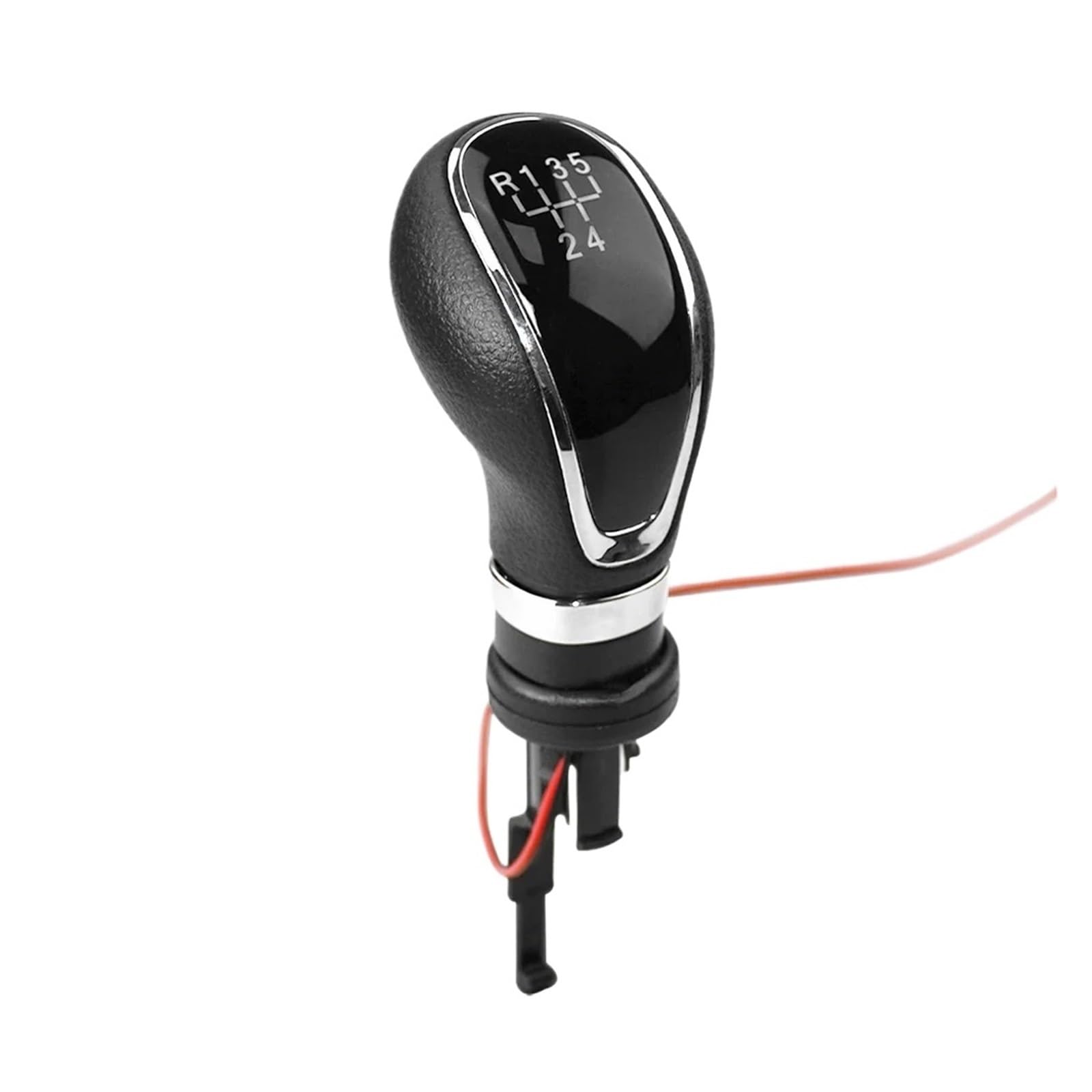 Qmtvfsrh 5 Speed Car Gear Shift Knob For Buick For Excelle Gt Xt 2009-2013 For Vauxhall For Opel Astra Insignia 2009-2013 55565904 5/6 Speed Led Manual Gear Shift Knob(5 Speed)