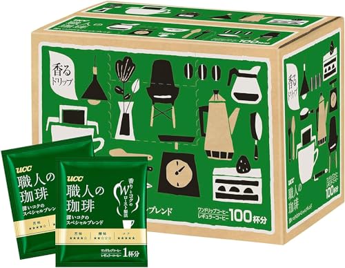 UCC 職人の珈琲 ドリップコーヒー 深いコクのスペシャルブレンド 100杯 700g コーヒー