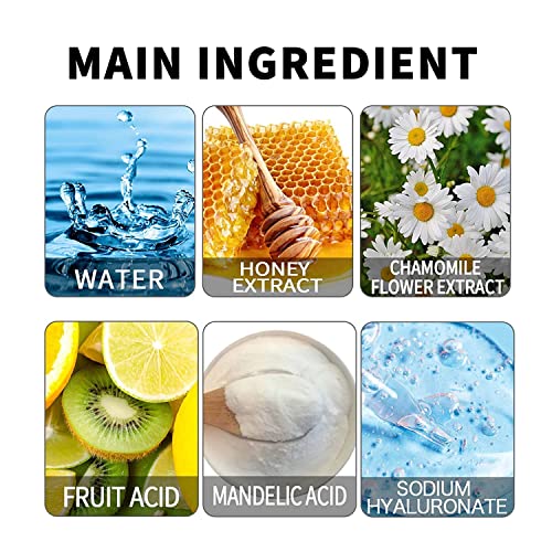 Luobo 2Pcs Honey Tearing Mask Peel,Honey Mask,Blackhead Remover Mask, Honey Face Mask For Exfoliante Clean Dead Skin Black Head Shrink Pores #TOP5