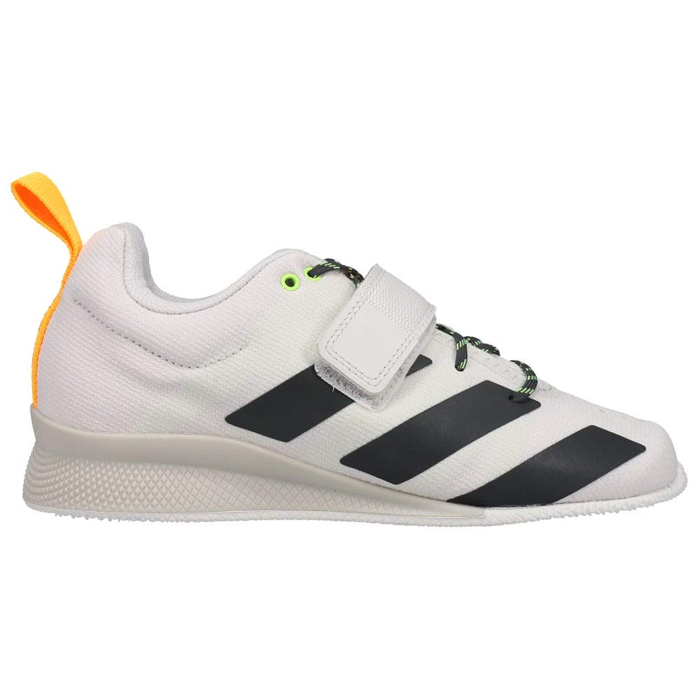 adidas Women's Adipower Weightlifting ll Cross Trainer, Crystal White/Grey/Gold, 8.5