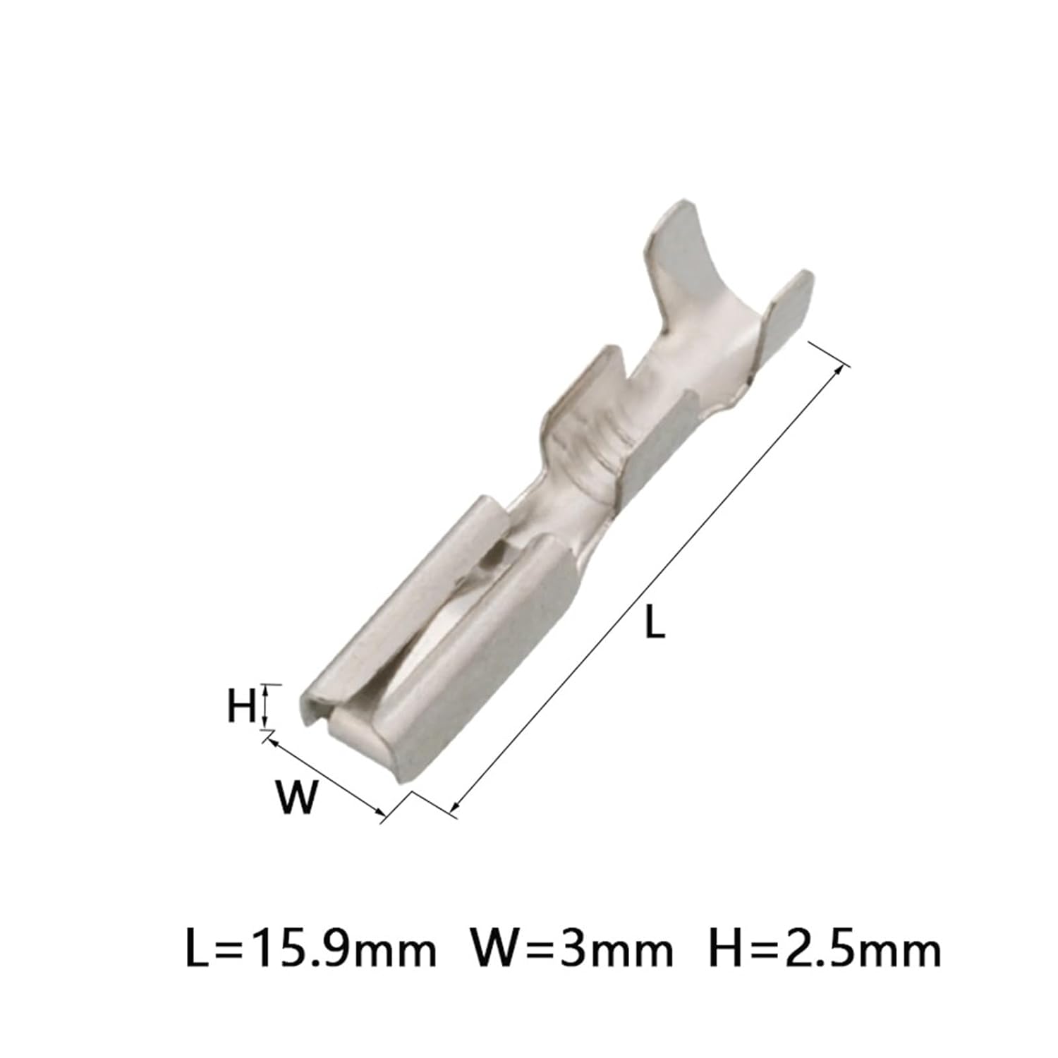 20/50/100/200 個 G2 真鍮錫メッキ自動車圧着配線端子ルーススプライスピンプラグ 8230-4272 8240-442