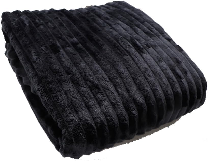 Soft Bean Bag Chair Cover No filler Sofa Cover Storage Bean Bag Cover Organizing Children Plush Toys (Black, 4 feet-43.3"*43.3"*27.6")