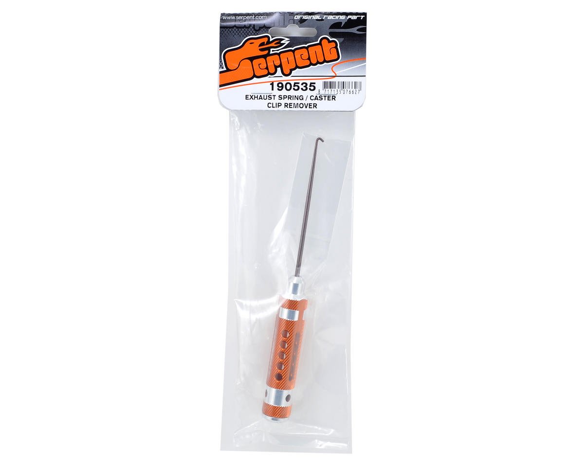 Serpent Exhaust Spring/Caster Clip Remover