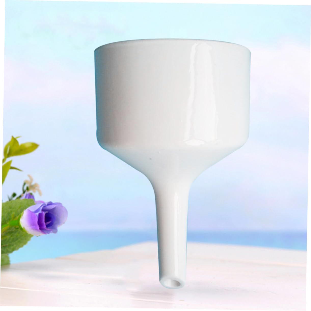 FUNOMOCYA Kitchen Tool 60mm Funnel Wide Mouth Dishwasher Safe for Efficient Liquid Dry Ingredient Transfer