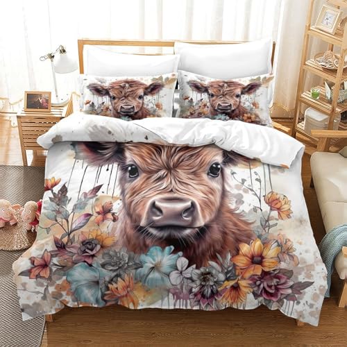 Parure de lit microfibre 3D Chapeau d'abeille housse de couette