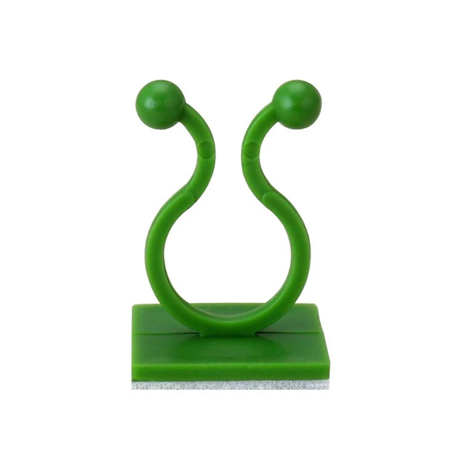 WEOKDFHA Plastic Plant Clip 50Pcs Plant Climbing Wall Fixture Clips Rattan Vine Fixer Self-Adhesive Hook Invisible Garden Binding Plant Clip Wall StickyClip For Climbing Plants(Green,Large 50PCS)