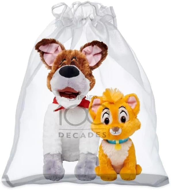 Disney Oliver & Company Oliver and Dodger D100 Series Plush Toy