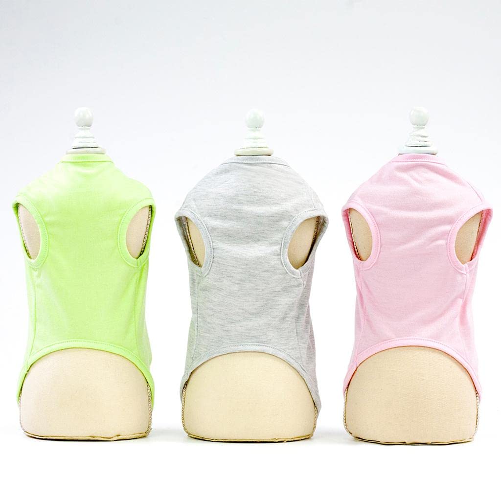 CALANDIS Breathable Pet Dog Summer Clothes Puppy Pure Cotton Waistcoat Vest Grey-L (B0BFXDWVCF) Amazon Price History, Amazon Price Tracker