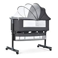 Amazon.co.jp: ベビーベッド ミニ 添い寝 折りたたみ 持ち運び