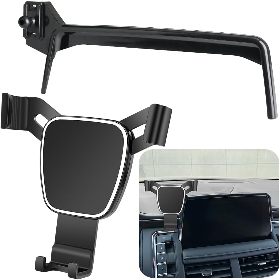 Car Phone Holder for Chevrolet Chevy Suburban 2021 2022 2023 2024,Chevy Tahoe 2021-2024 12th gen Auto Accessories Navigation Bracket Interior Decoration Mobile Cell Phone Mount case