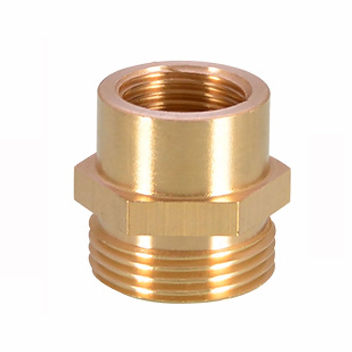 Adapter M30 Male Thread Transfer G1/2 3/4 Connector, Shower Bathroom Kitchen, Faucet Pipe Accessories, Brass Material