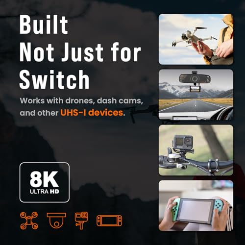 Image of MMOMENT MM29 256GB Micro SD Express Card for Nintendo Switch 2, Micro SD Card, EX450, PCIe gen3x1, Up to 880MB /s Read and 650MB /s Write, Gaming Memory Card