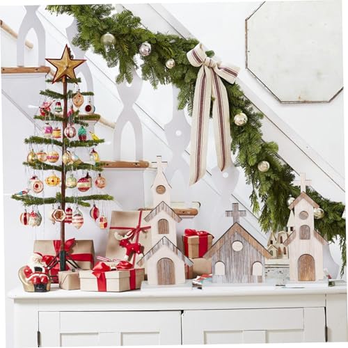 Églises en Bois de Noël : la solution pour une table festive chaleureuse - 6