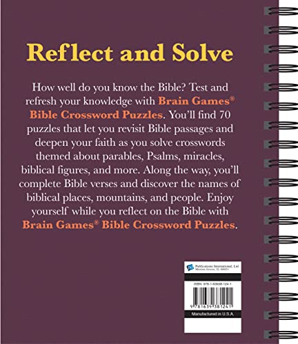 Brain Games - Bible Crossword Puzzles #TOP1