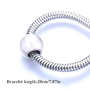 Bracciale Costellazioni Donna In Acciaio - Gioiello Zodiacale Con Perline E Cristalli, Regalo Elegante - Foto 4