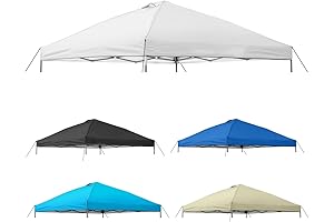 8x8 Pop Up Canopy Tent Replacement Top Cover for Parties and Events