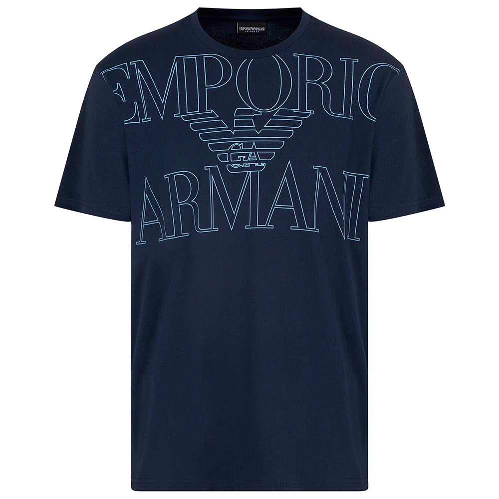 Emporio Armani Men's Armani Blu Round-Neck T-Shirt, S