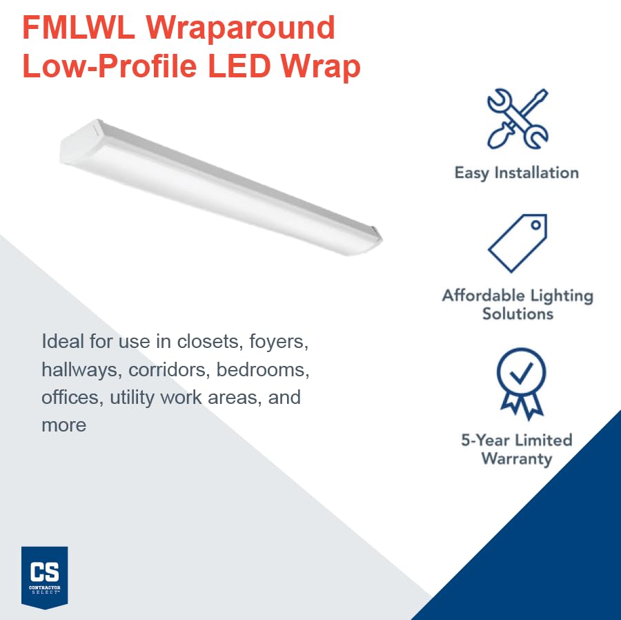 Lithonia FMLWL 48 840 LED Wraparound product image