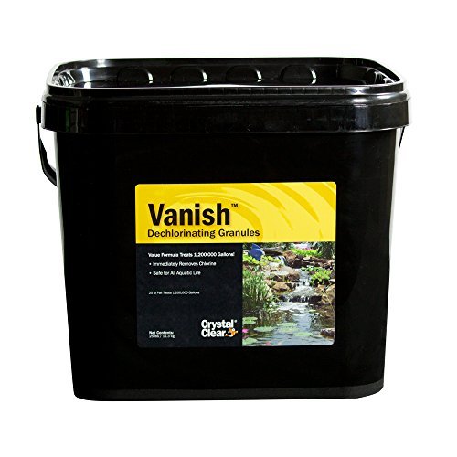 CrystalClear Vanish Dechlorinating Granules - 25 pounds - 1,200 Treatments Per 1,000 Gallons