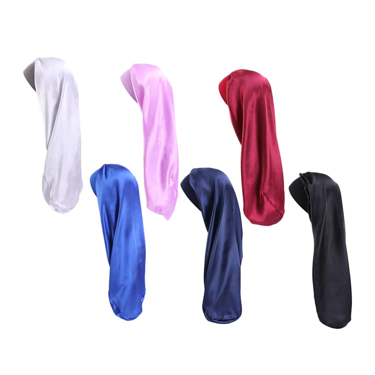 FOMIYES Satin Cap for Sleeping Soft Elastic Headband Hat Women Sleep Hat Hair Bonnet Comfortable Elastic Rim