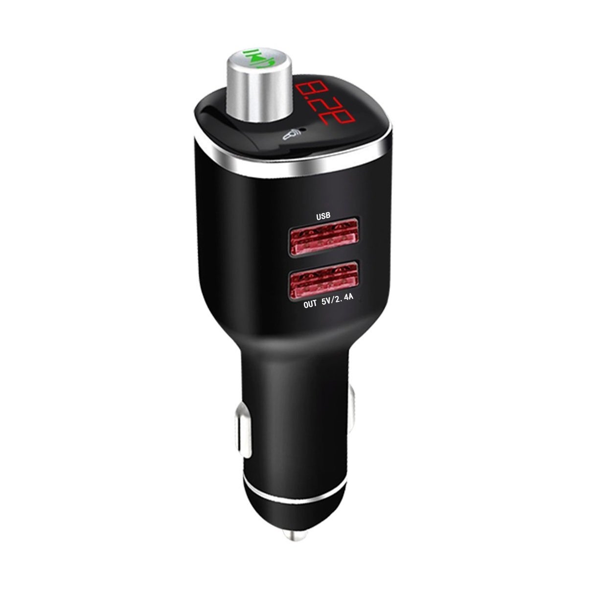 Universal Car MP3 Player Hands Free Bluetooth FM Transmitter Adapter for Car Stereo and Doul USB Charger