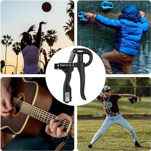 Grip Strengthener 5-120KG Hand Grip Forearm Strengthener R-Shaped Adjustable Grip Training Devices resis-tance Hand Grips Trainer Forearm Strengthener Hand Exerciser Grip Strengthener - Image 5