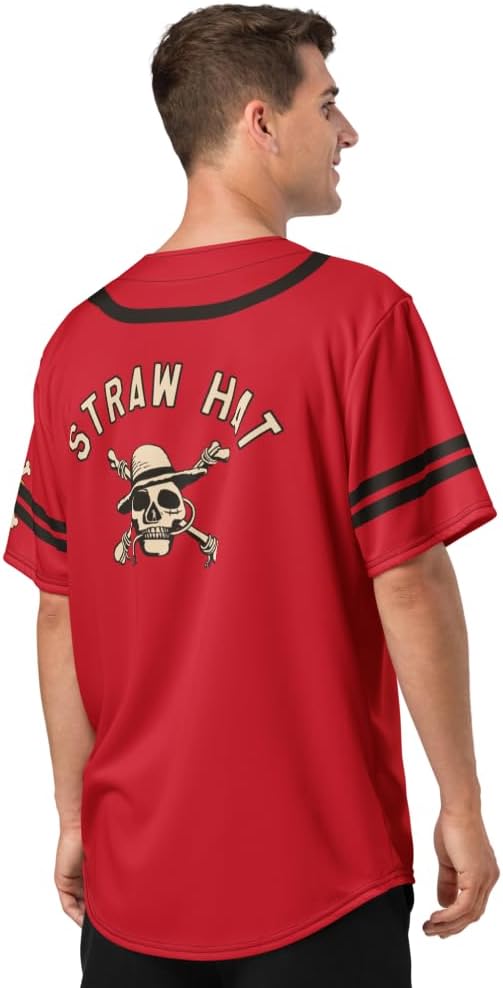 Netflix One Piece Jersey Straw Hat Neighbours - Officially Licensed