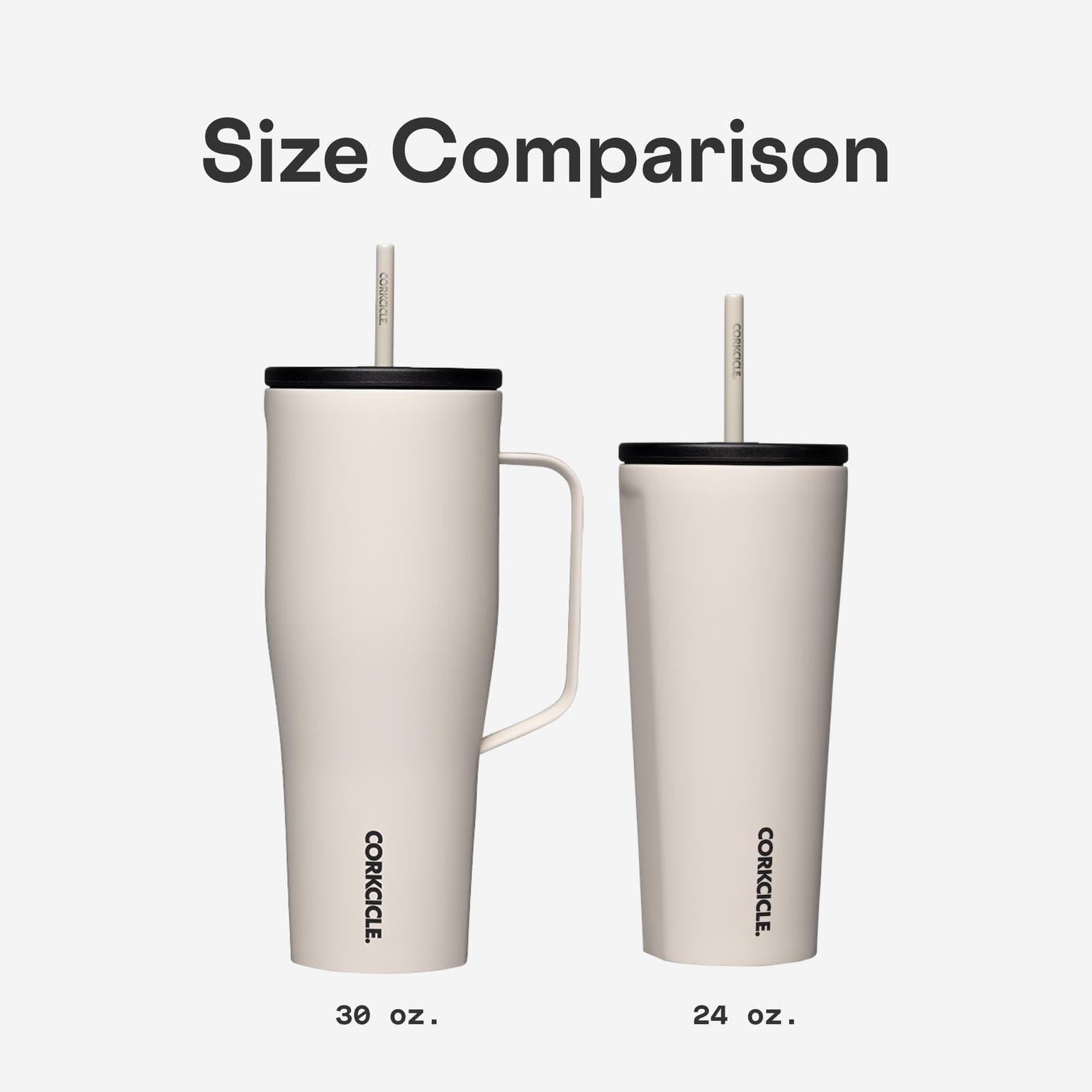 Cold Cup XL w/Straw 887ml Ceramic Slate