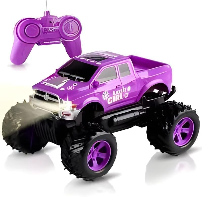 MIXEL Princess Style Car Toy, Girls Remote Control Cars, Suitable For Both Indoor And Outdoor Fun, Best Gift For Girl, Durable And Safe, Vibrant and Stylish (Purple)