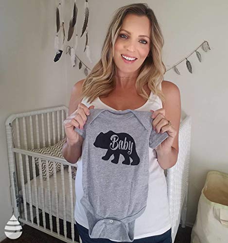 Baby Bear Funny Infant Shirts Cute Boy Girl Newborn Creeper for Family Bodysuit2