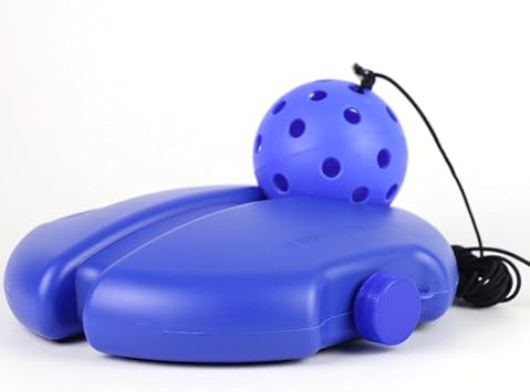 Bnineteenteam Match Buddy Trainer, Adjustable Trainer with Multifunctional Training Aid for All Skill Levels Blue