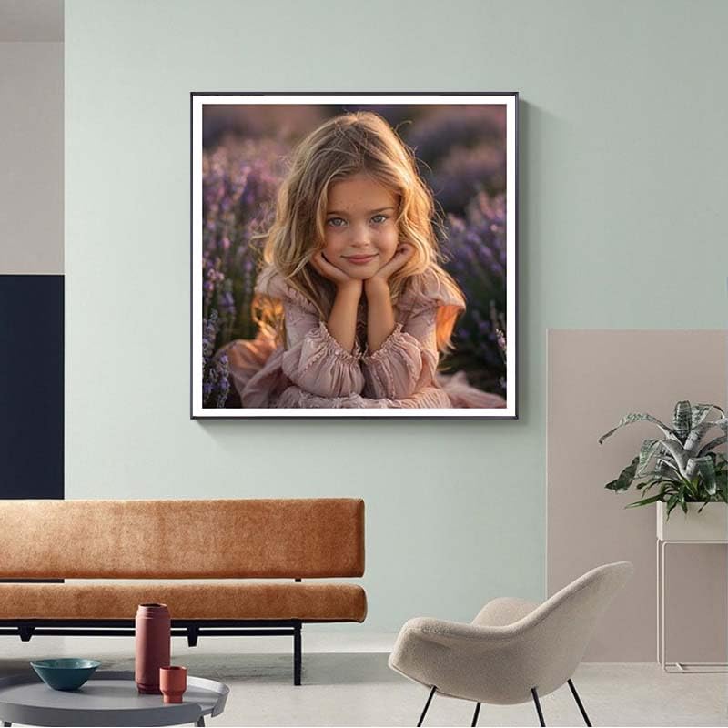Diamond Painting Personnalisé 80x80cm de SHUIYAZI - Kit Complet de Broderie Diamant 5D Full Drill - 2