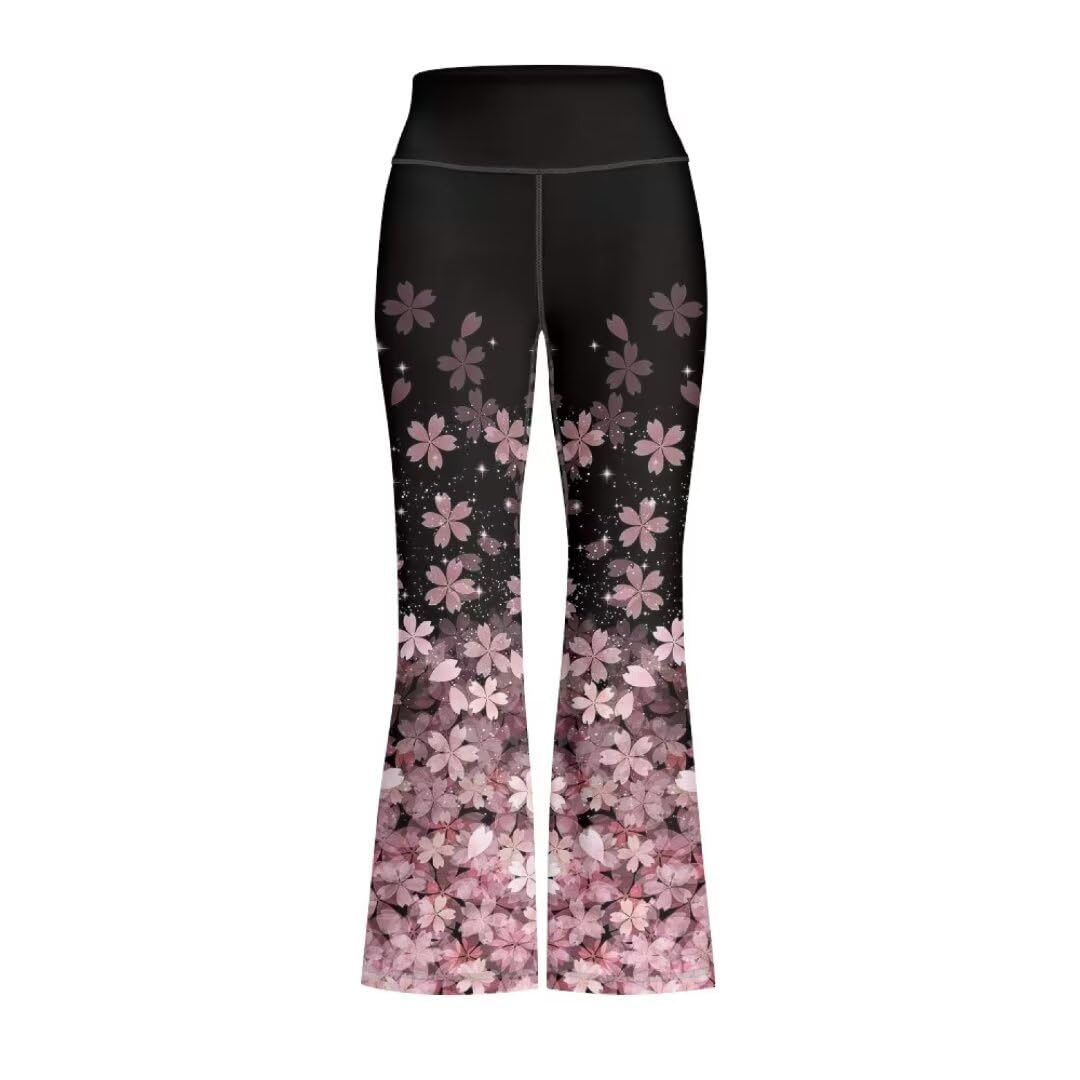 Girls Flare Leggings 5-14T Cute Bell Bottoms for Girl Yoga Pants for Gym