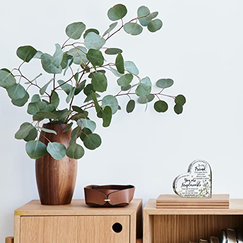 Friends Gifts For Women Friendship Bestie Gifts For Female Best Sunflower Flower Gift Sister Gift Birthday Thank You Gift For Women Acrylic Friendship (Cotton Style) #TOP6