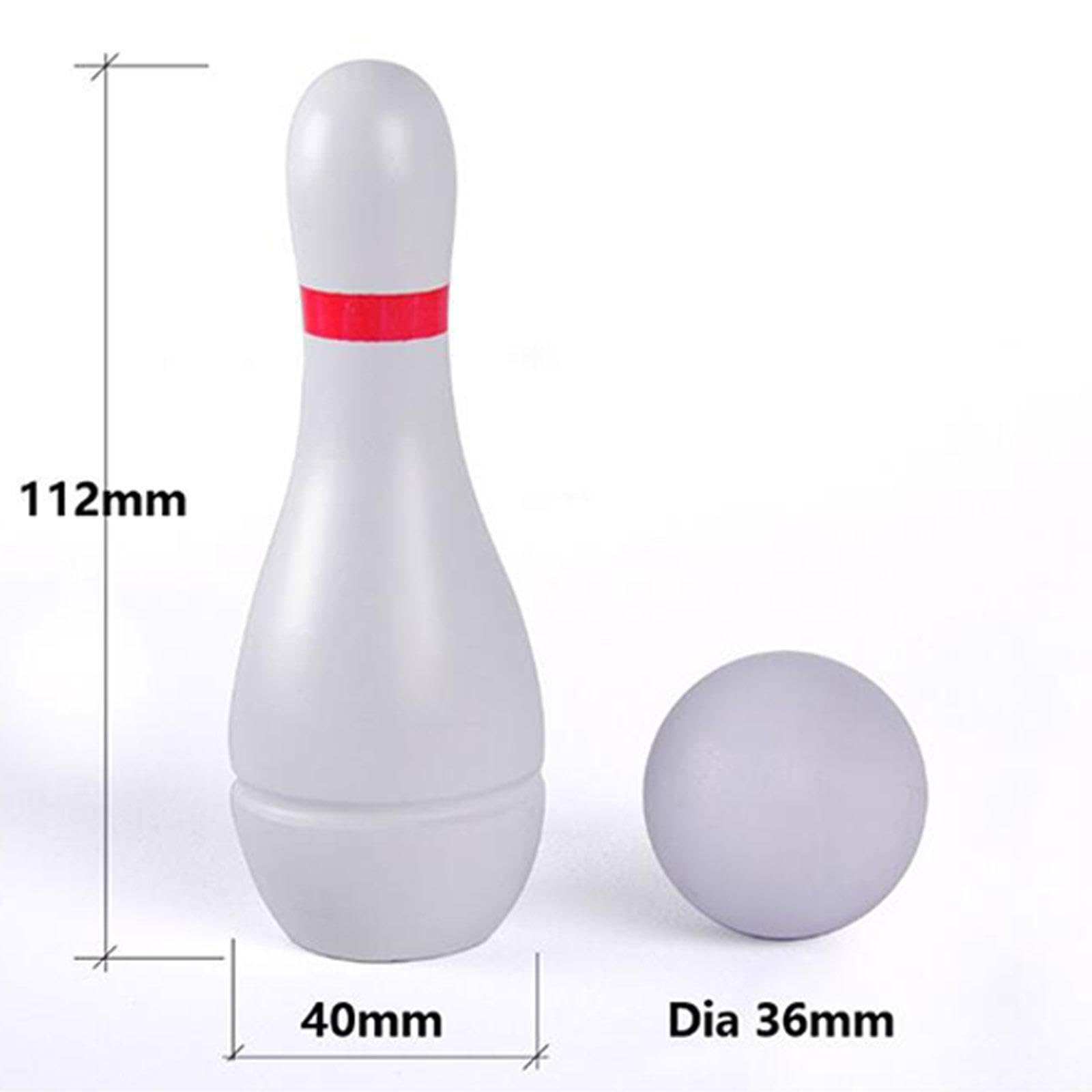 Mini Set di Birilli da Bowling, Gioco da Tavolo Completo da | la cui maestria artigianale garantisce un divertimento senza fine per i bambini a casa, gioco da tavolo da shuffleboard per