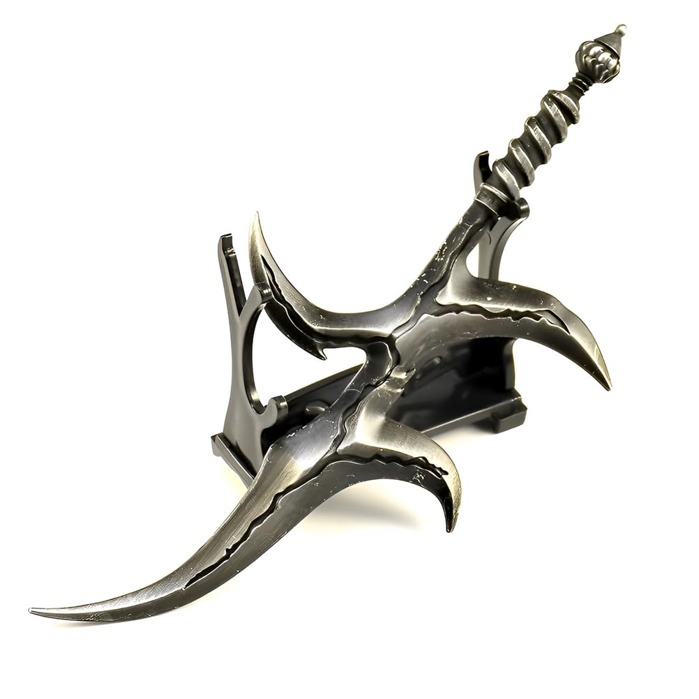 Elden Ring Black Knife réplique en métal miniature 7.87'' pour setup gamer et vitrine