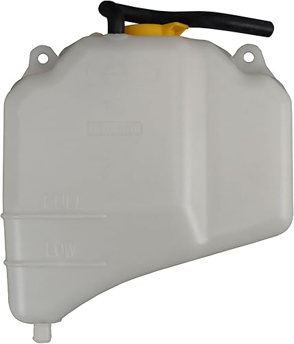 Vista 43 de TRQ Botella de desbordamiento del tanque de expansión del depósito de refrigerante del radiador compatible con Porsche Macan 2015-2018